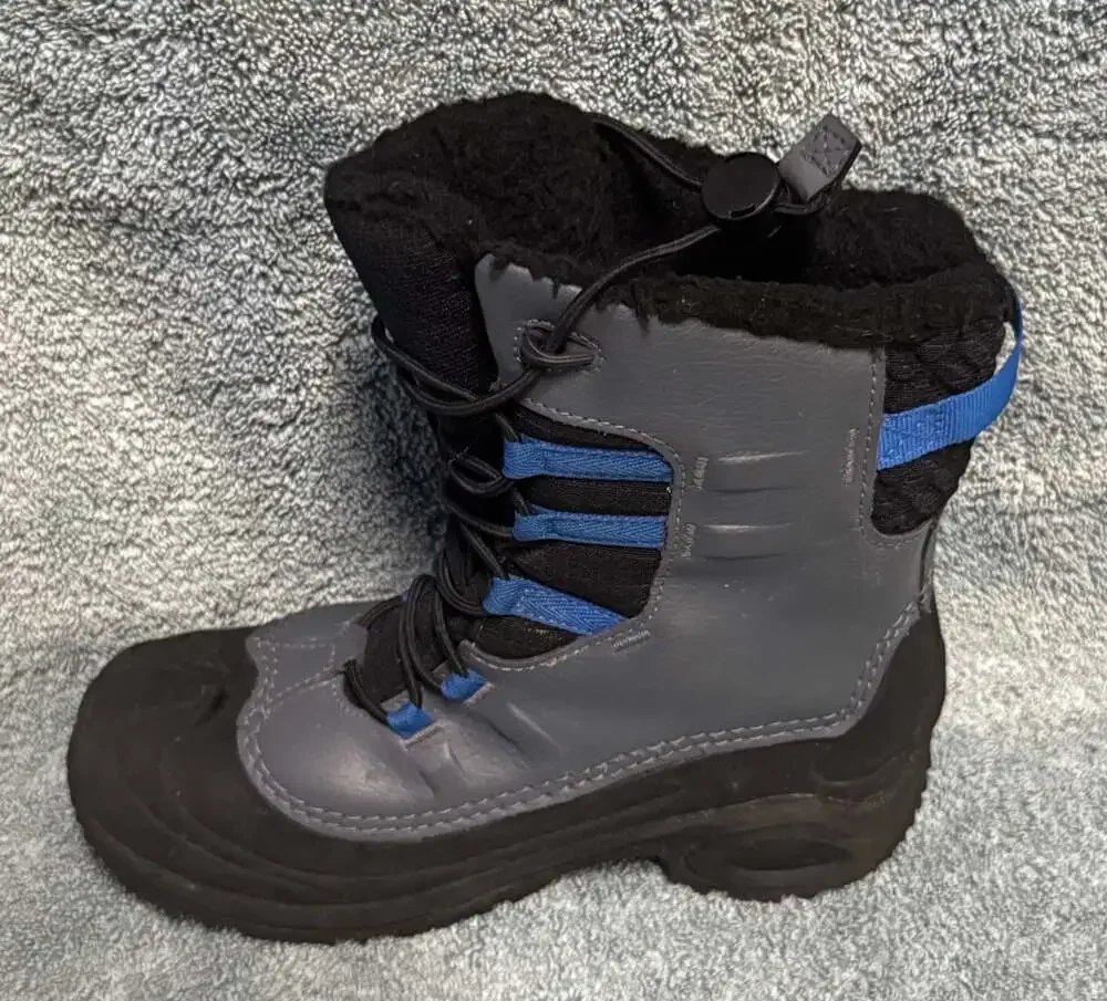 Columbia Bugaboot Celsius Snow Boot Shark/Bright Indigo 400g Waterproof